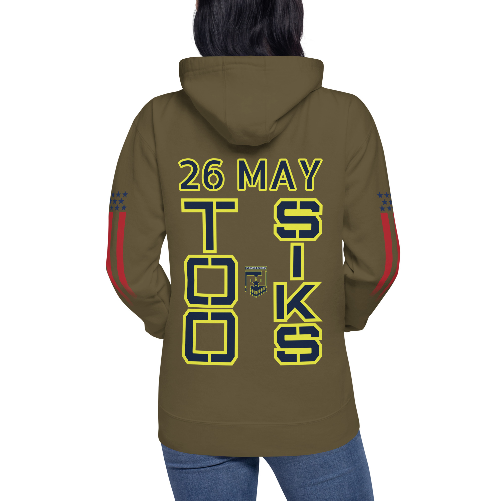 HONOR OUR FALLEN TOO SIKS Unisex Hoodie - Image 44