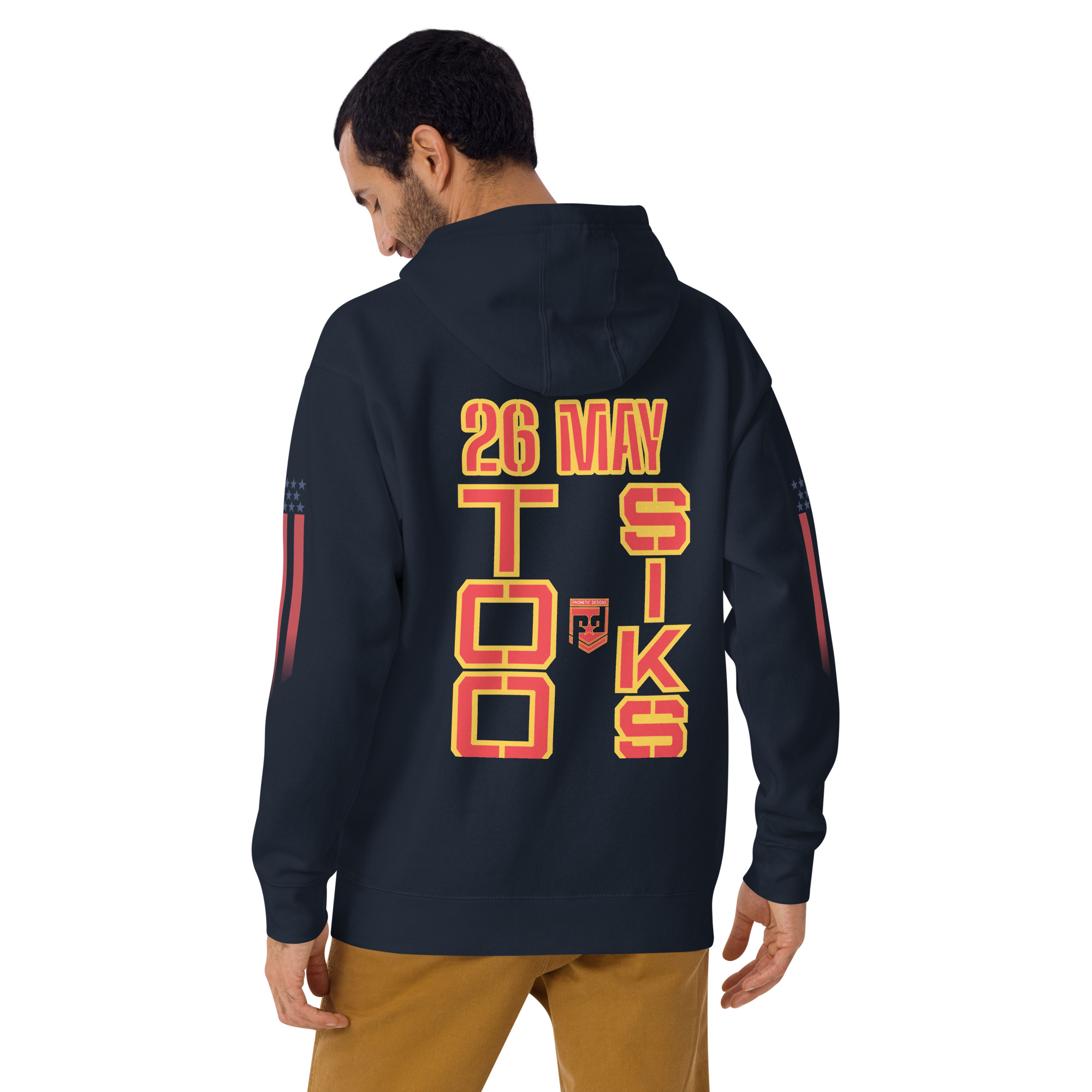 HONOR OUR FALLEN TOO SIKS Unisex Hoodie - Image 6
