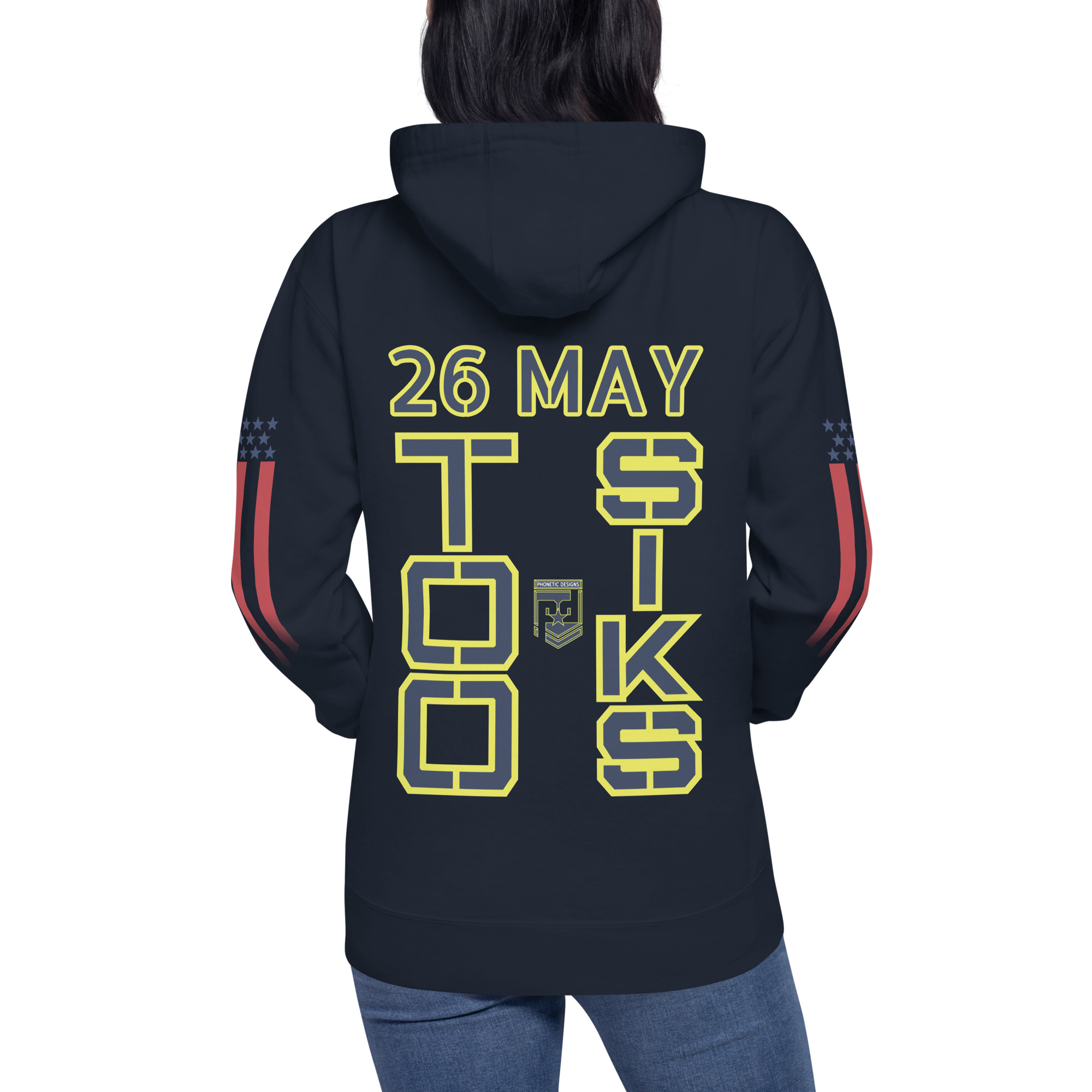 HONOR OUR FALLEN TOO SIKS Unisex Hoodie - Image 8