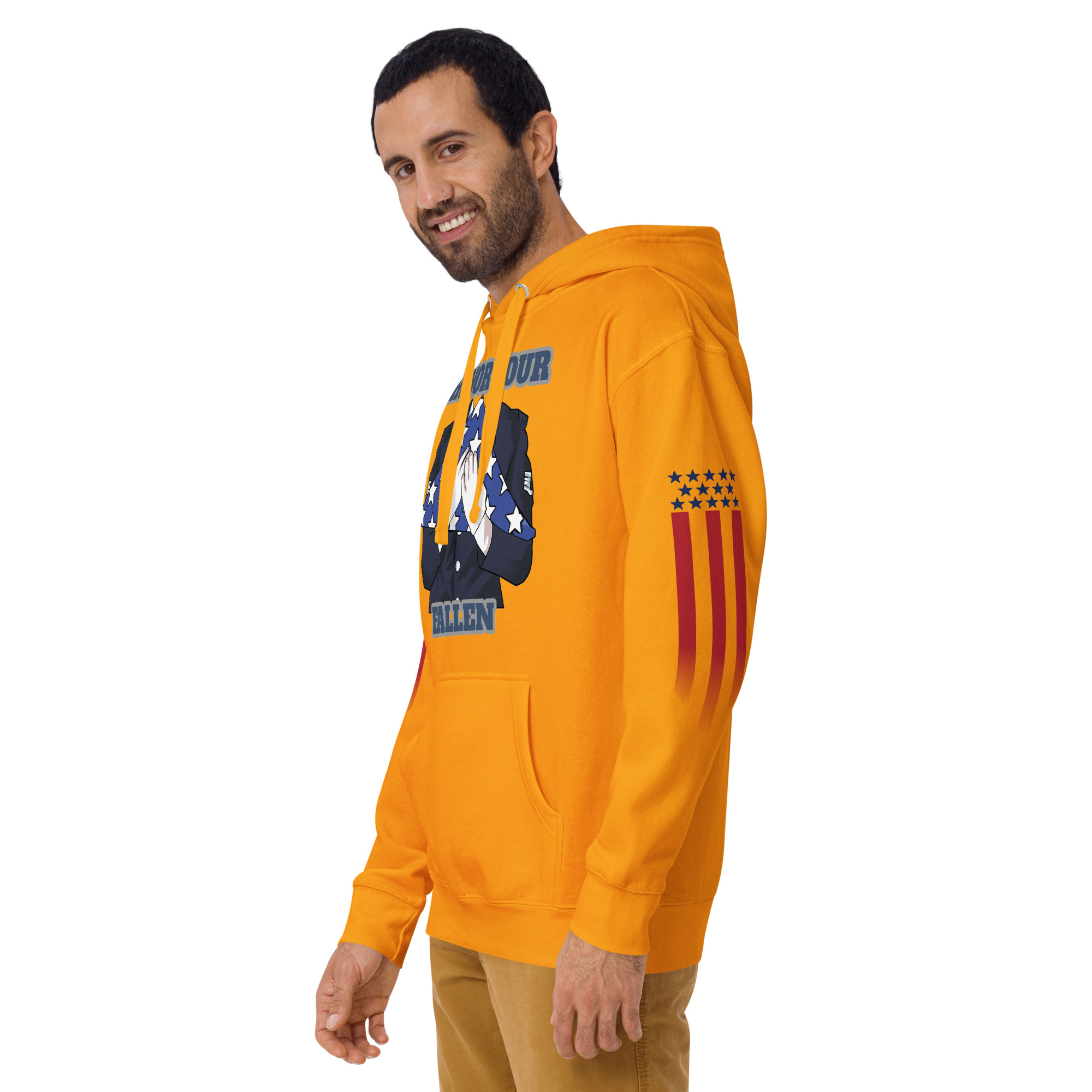 HONOR OUR FALLEN TOO SIKS Unisex Hoodie - Image 50