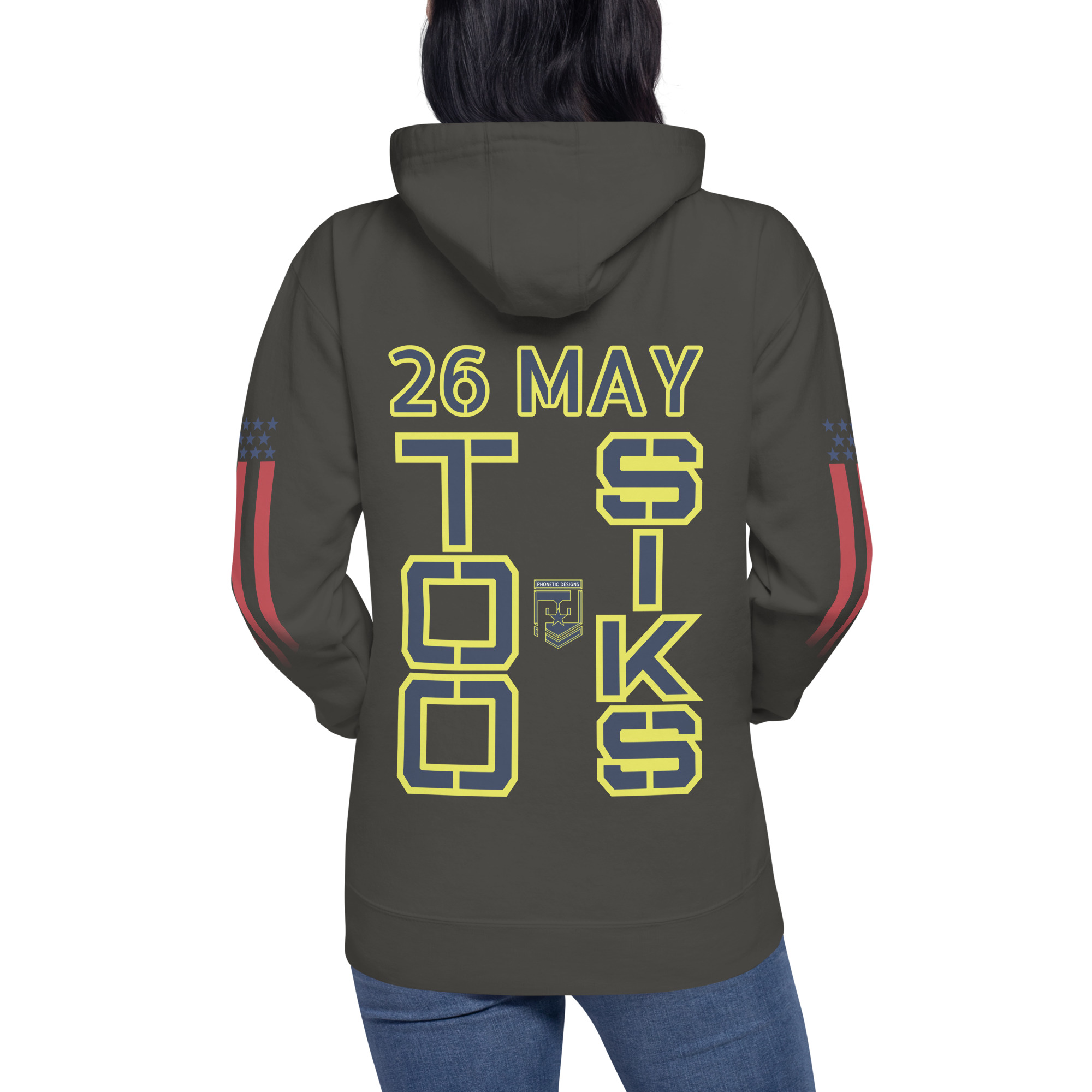 HONOR OUR FALLEN TOO SIKS Unisex Hoodie - Image 26