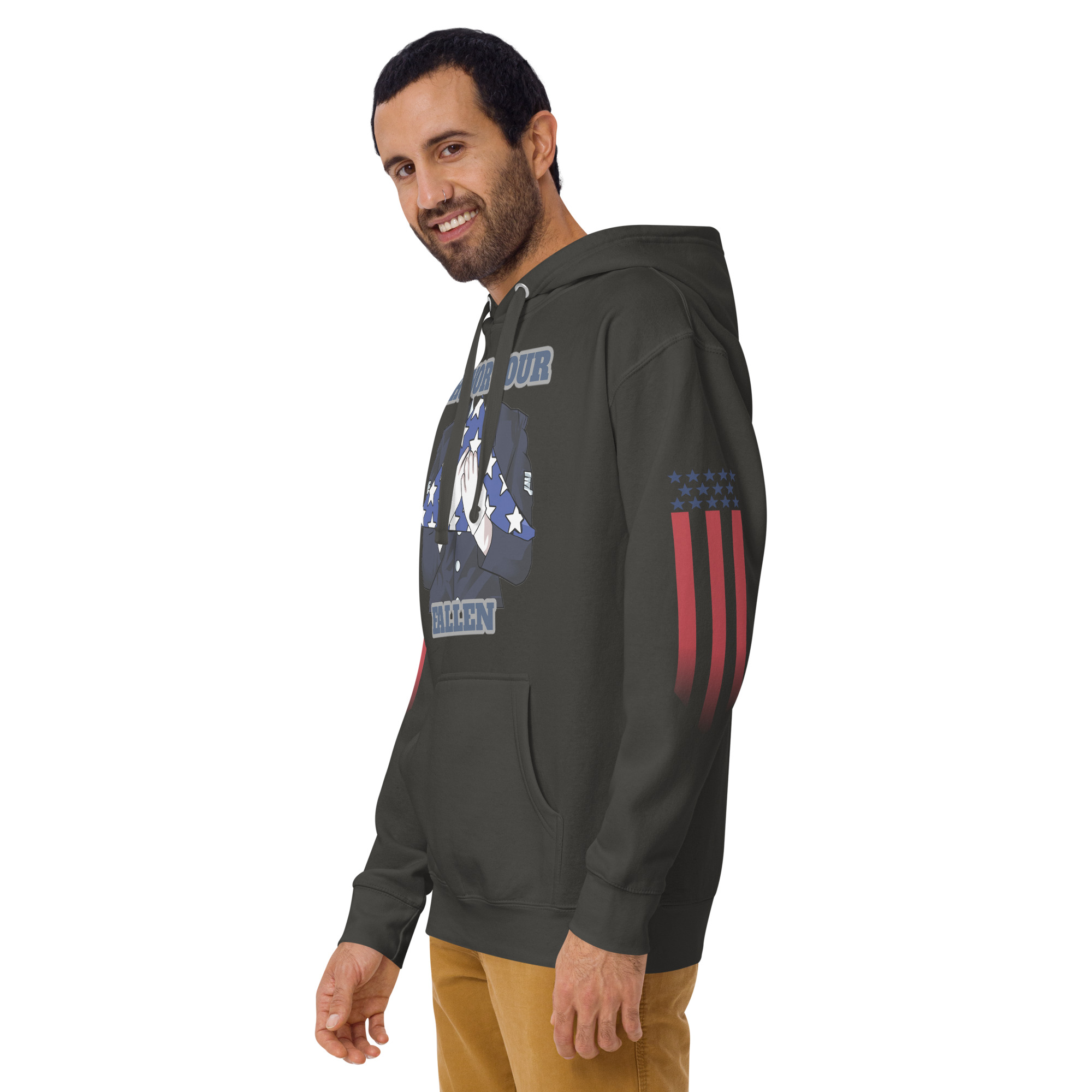 HONOR OUR FALLEN TOO SIKS Unisex Hoodie - Image 18
