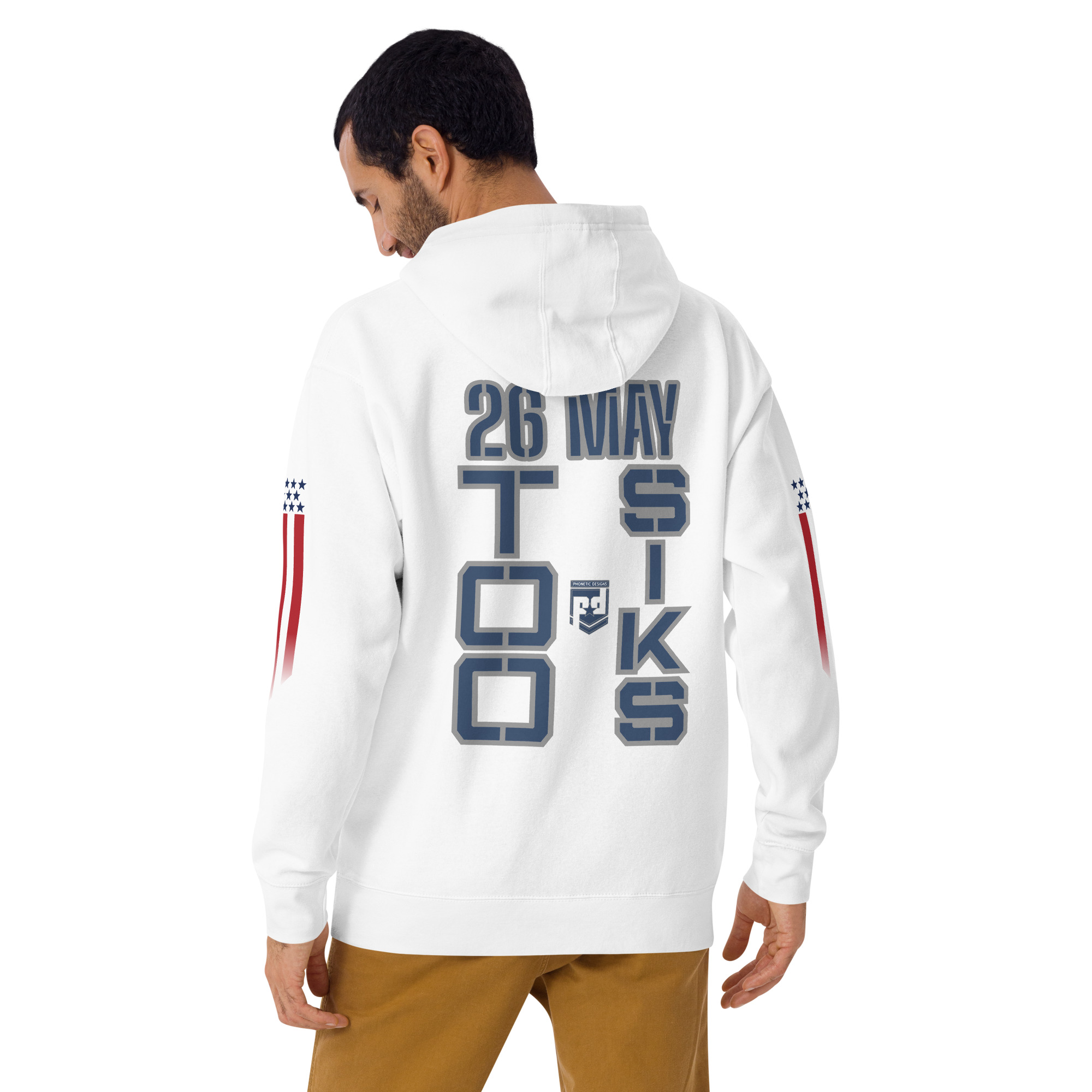 HONOR OUR FALLEN TOO SIKS Unisex Hoodie - Image 62