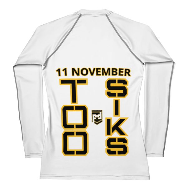 I AM A VETERAN TOO SIKS Women's Rash Guard