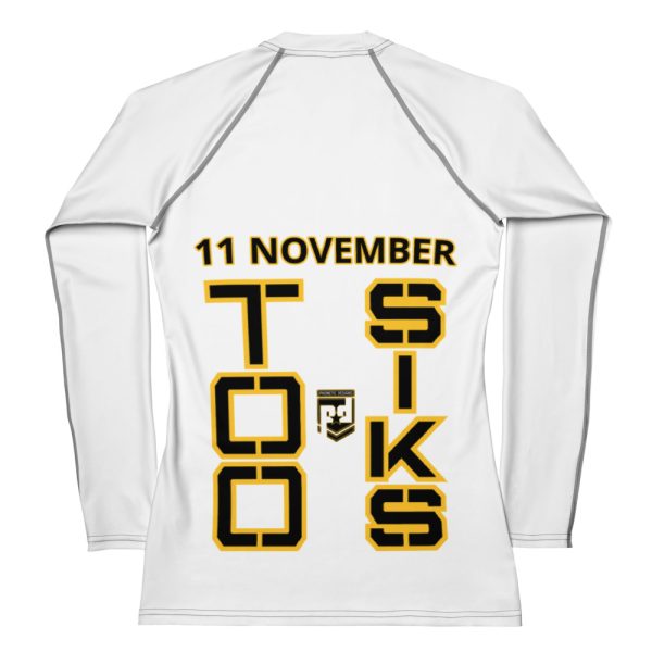 I AM A VETERAN TOO SIKS Women's Rash Guard
