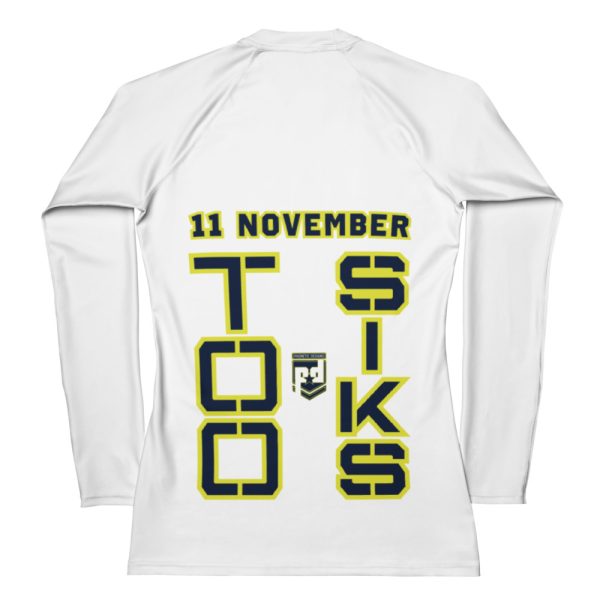 I AM A VETERAN TOO SIKS Women's Rash Guard