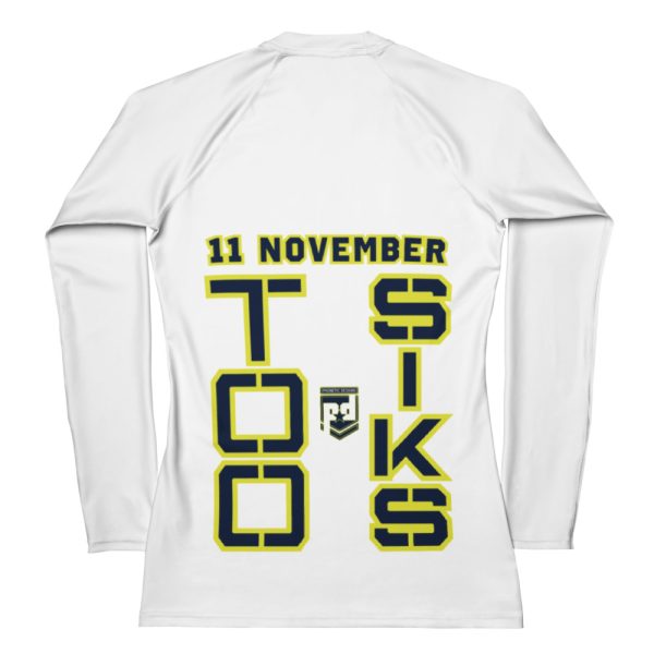 I AM A VETERAN TOO SIKS Women's Rash Guard