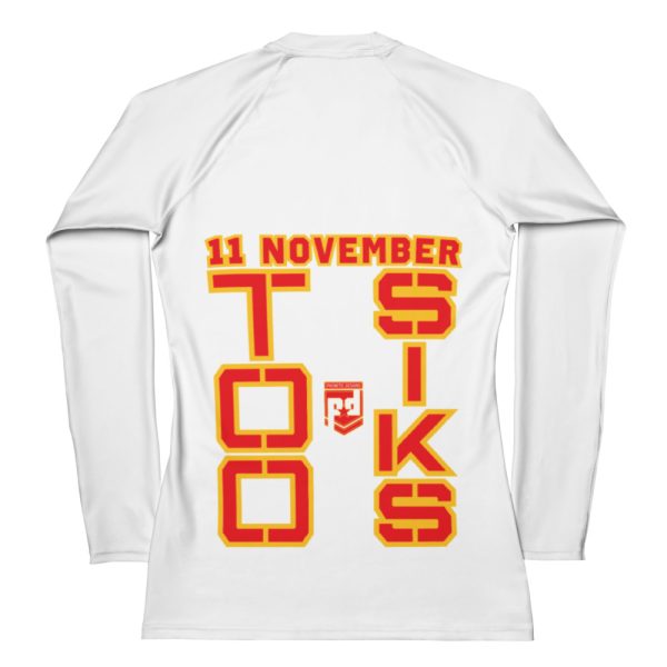 I AM A VETERAN TOO SIKS Women's Rash Guard