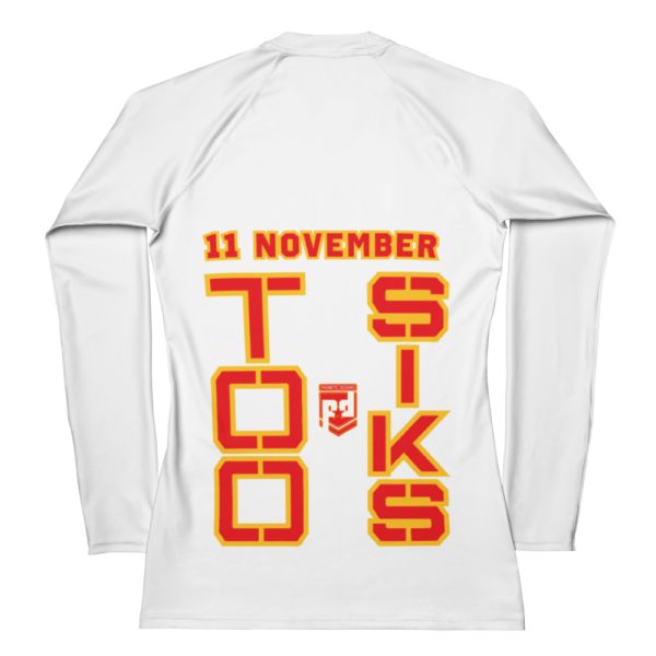 I AM A VETERAN TOO SIKS Women's Rash Guard