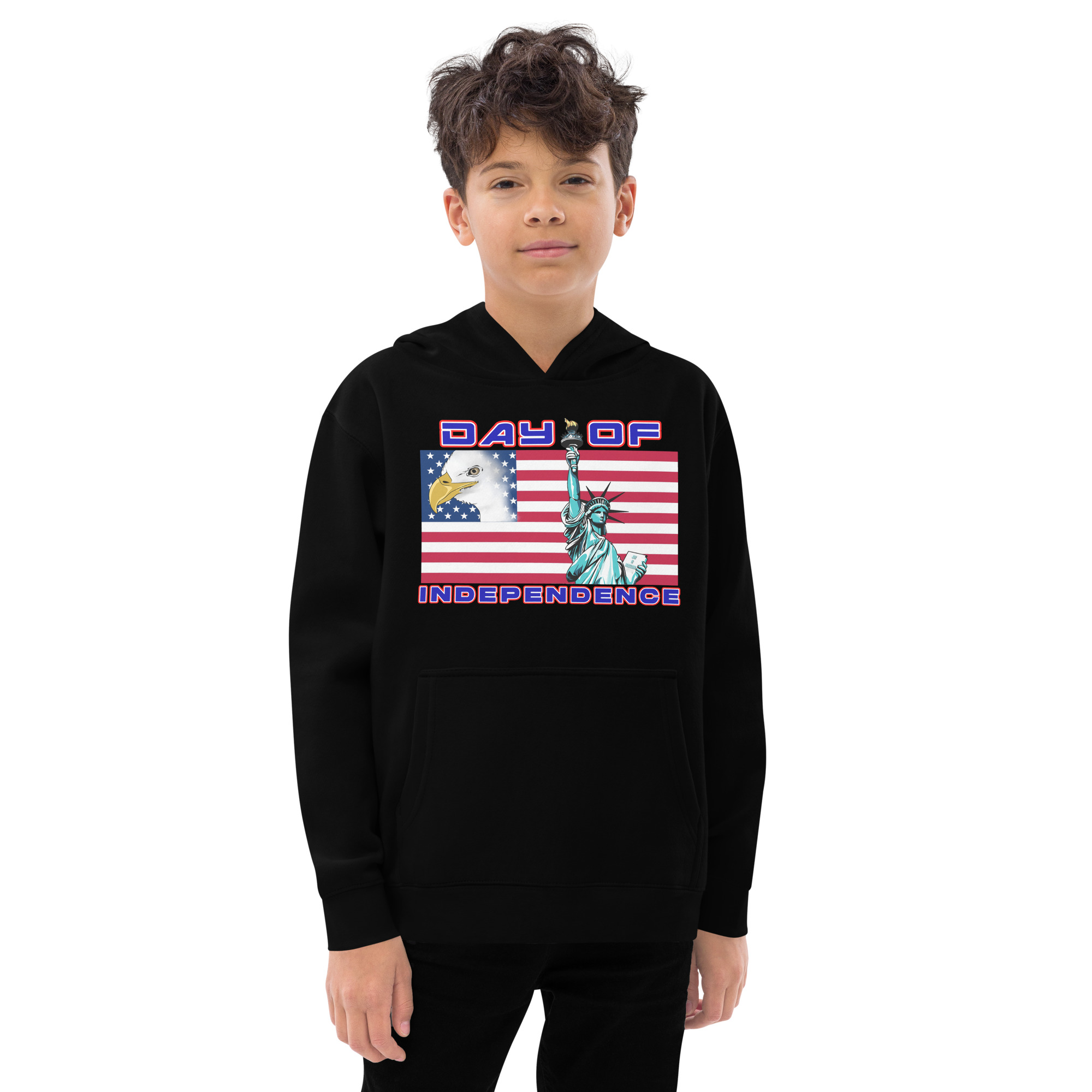 4 JUL TOO SIKS Kids Fleece Hoodie