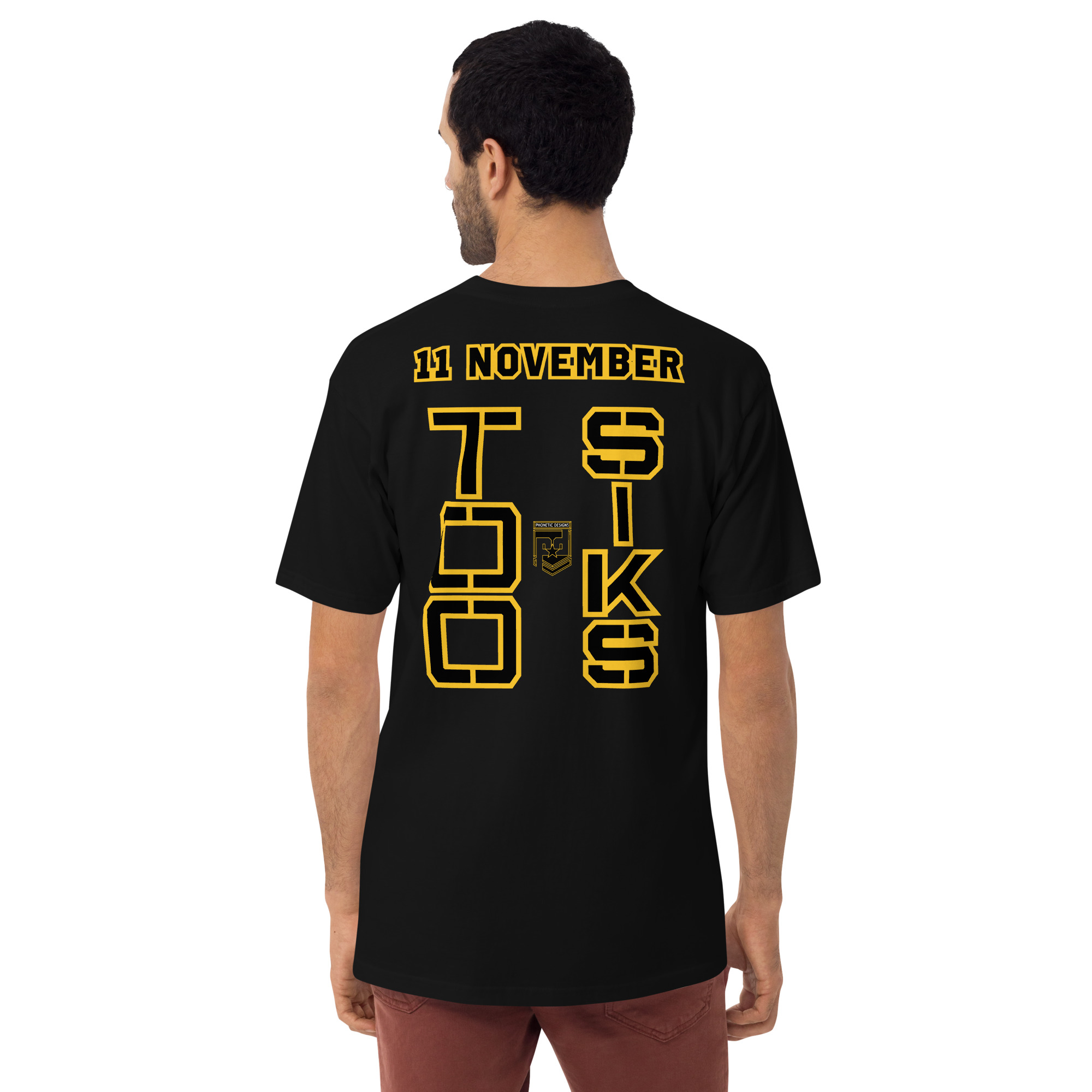 I support VETERANS TOO SIKS Tee - Image 4
