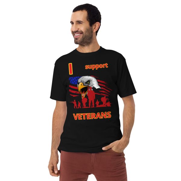 I SUPPORT VETERANS TOO SIKS Tee