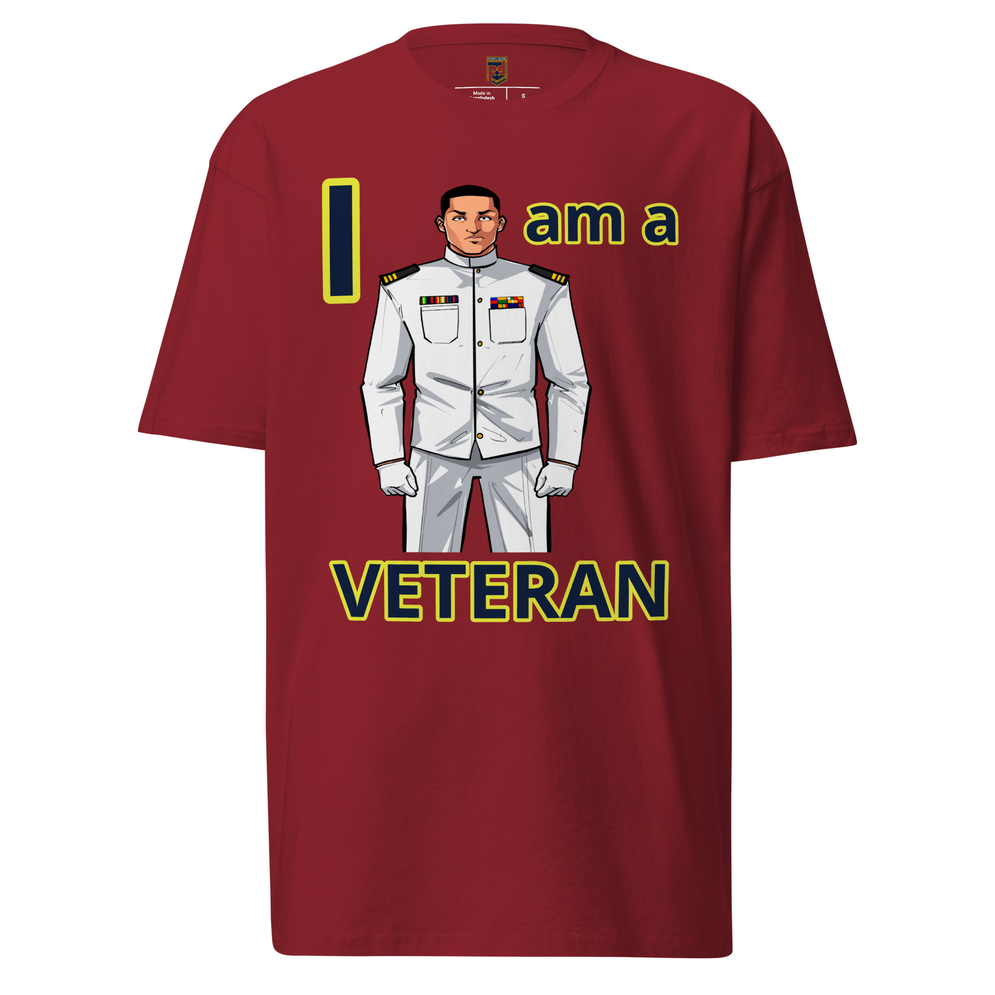 I AM A VETERAN TOO SIKS Tee - Image 9