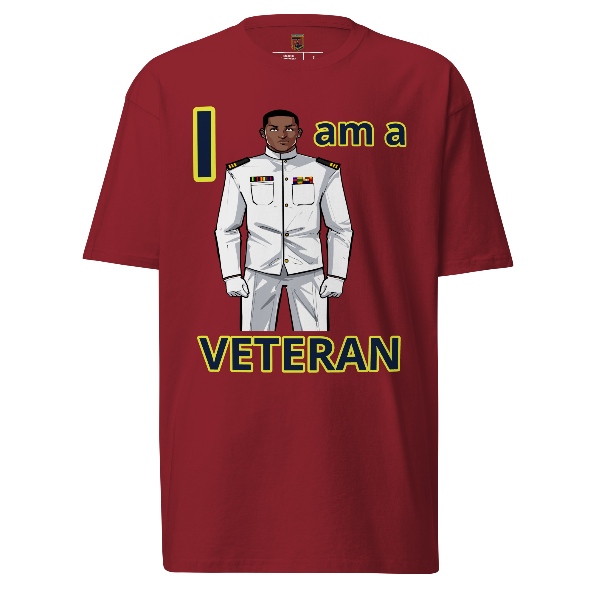 I AM A VETERAN TOO SIKS Tee - Image 9
