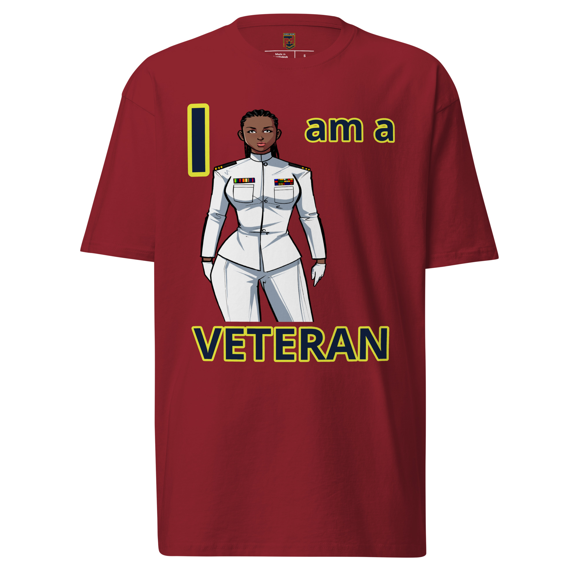 I AM A VETERAN TOO SIKS Tee - Image 9