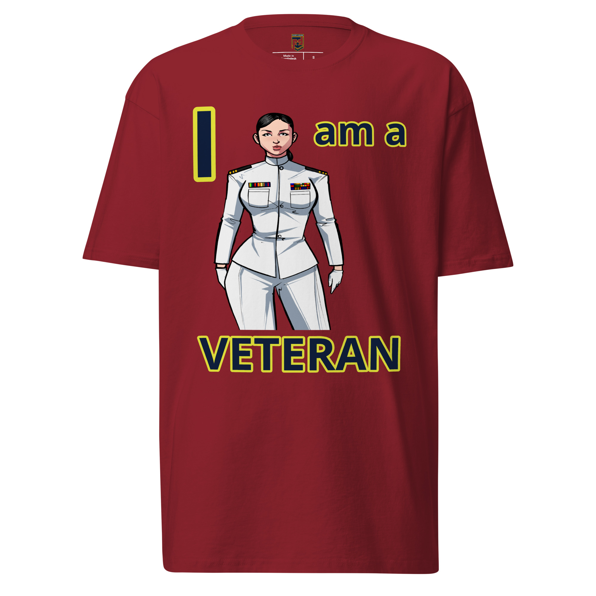 I AM A VETERAN TOO SIKS Tee - Image 9