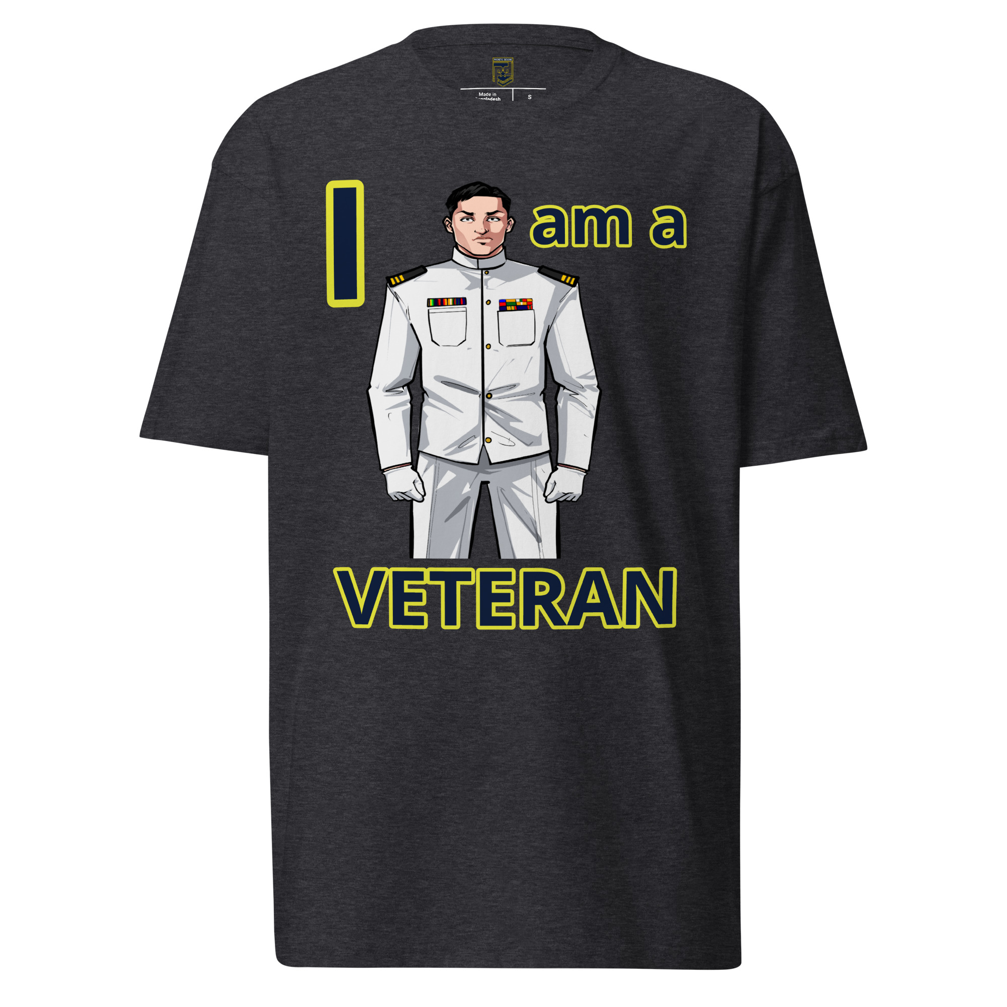 I AM A VETERAN TOO SIKS Tee - Image 5