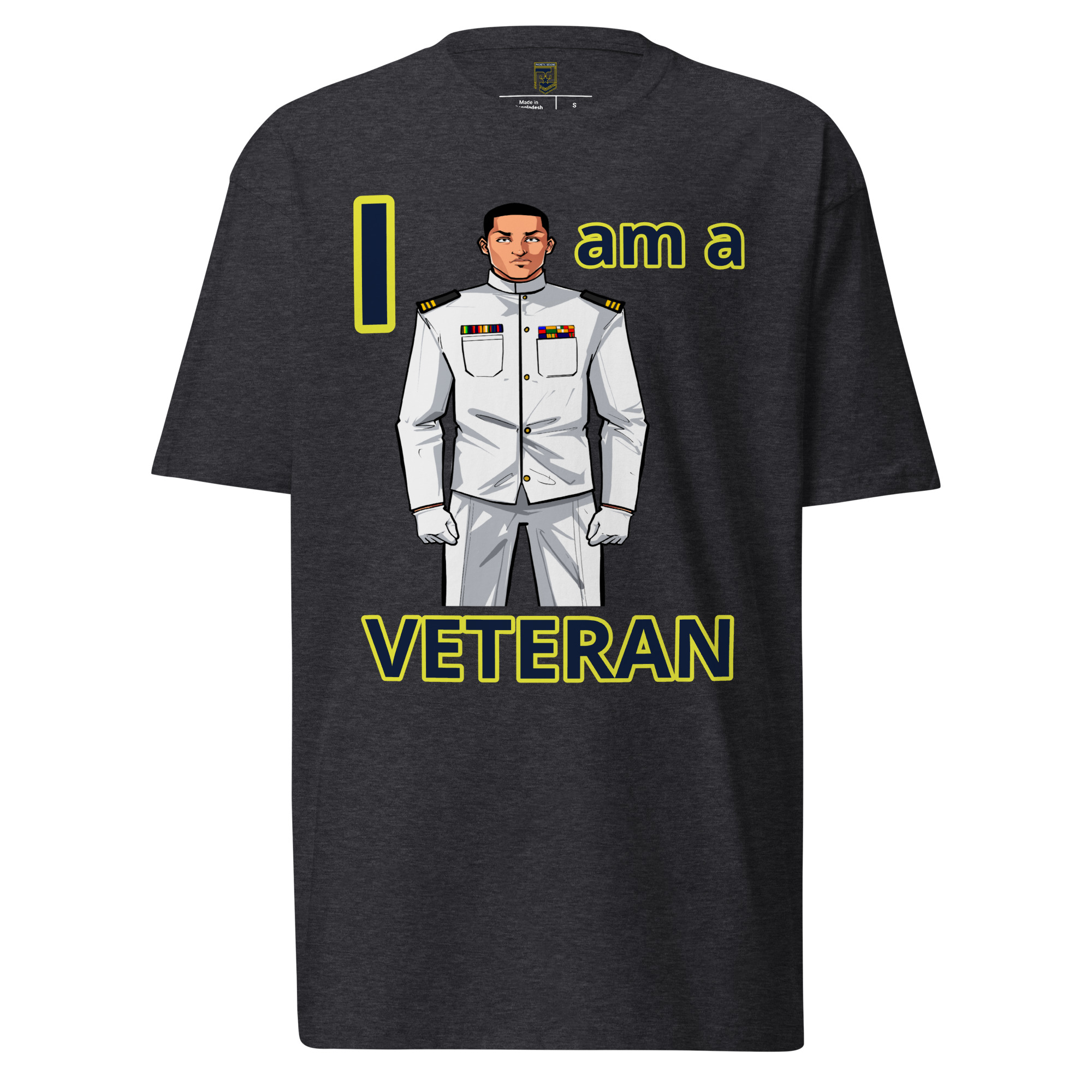 I AM A VETERAN TOO SIKS Tee - Image 5