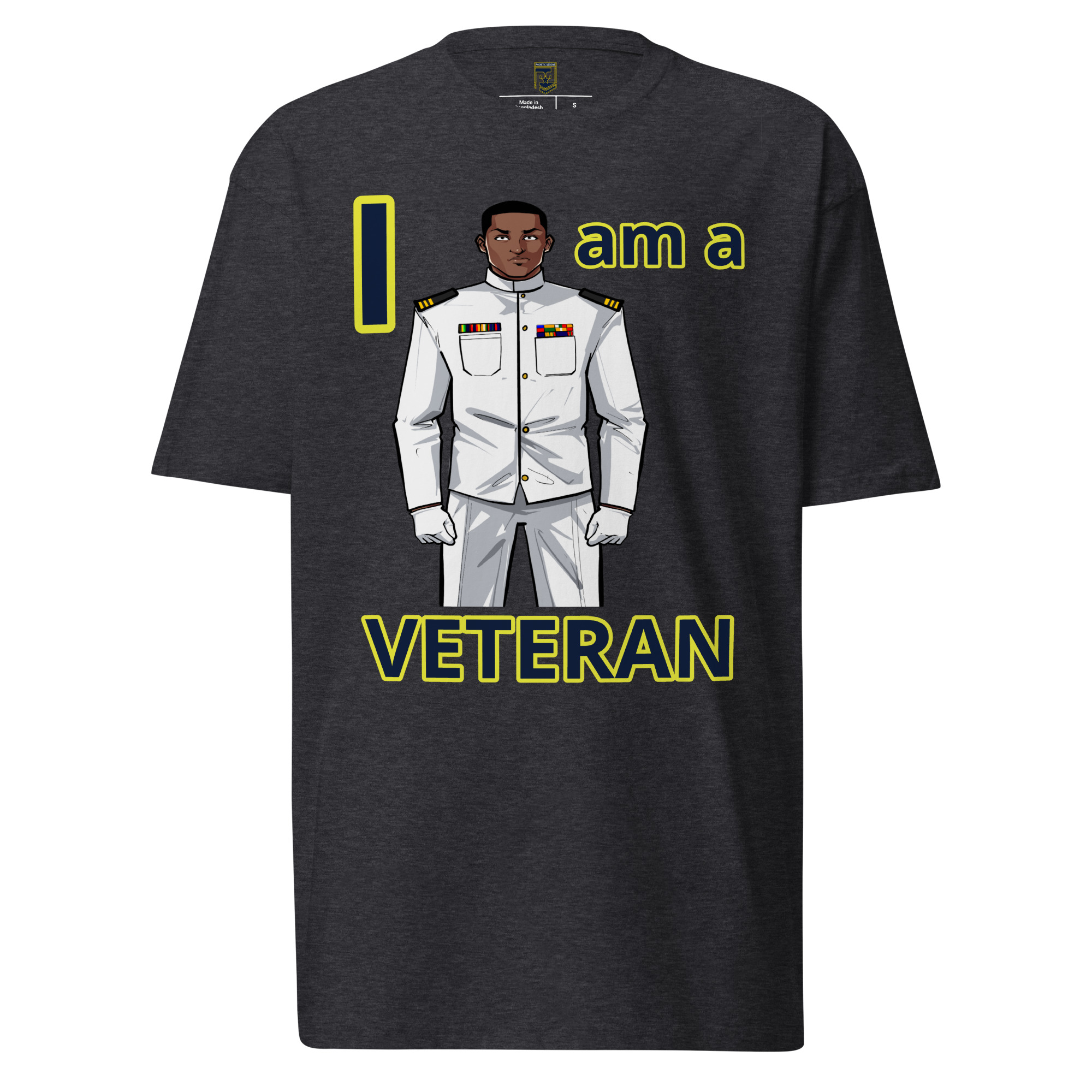 I AM A VETERAN TOO SIKS Tee - Image 5