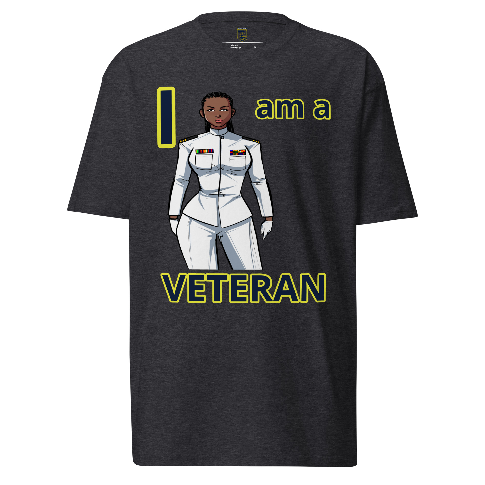 I AM A VETERAN TOO SIKS Tee - Image 5