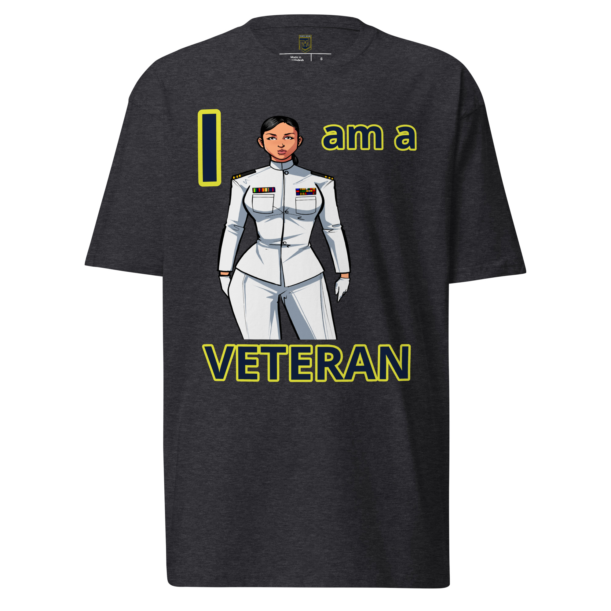 I AM A VETERAN TOO SIKS Tee - Image 5