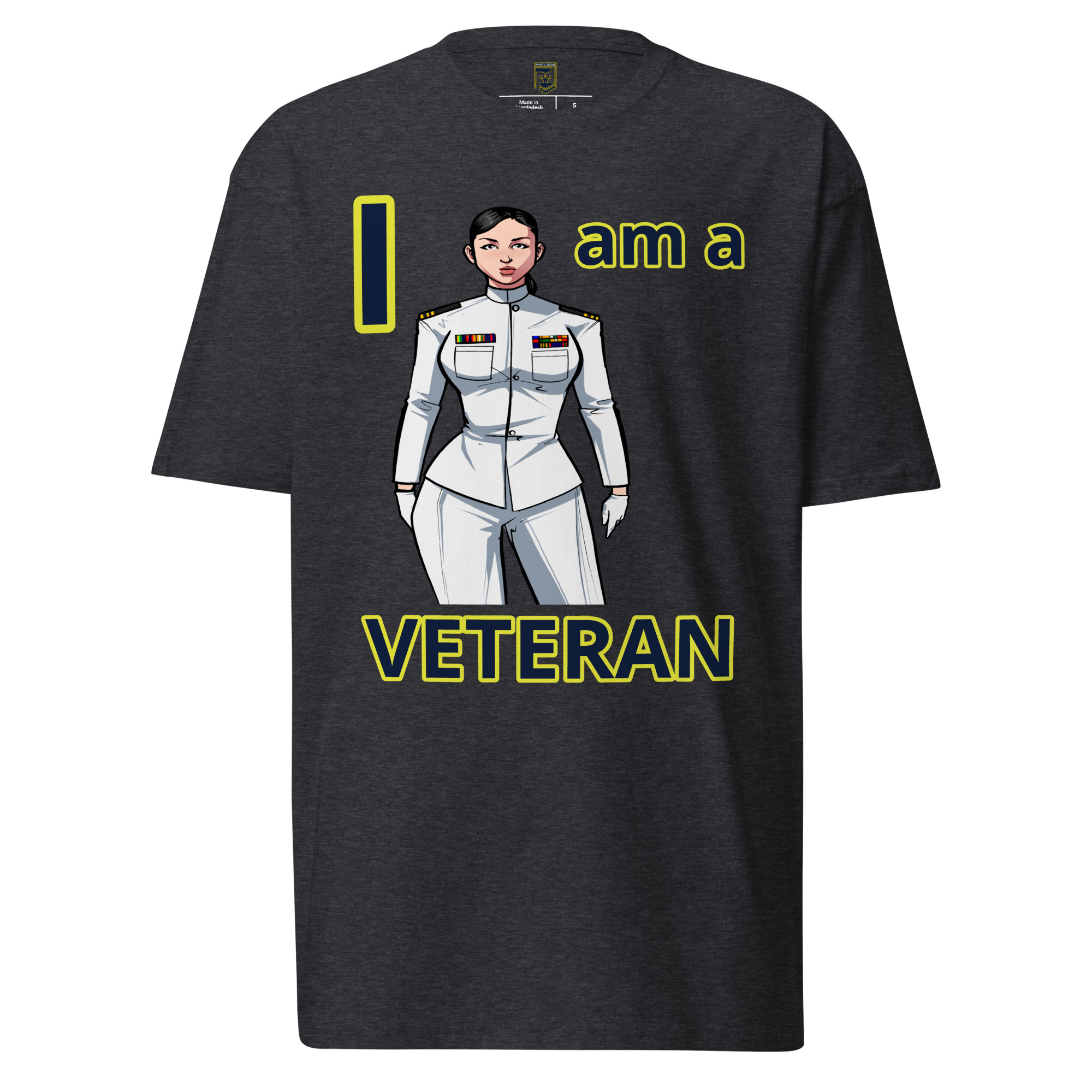 I AM A VETERAN TOO SIKS Tee - Image 5