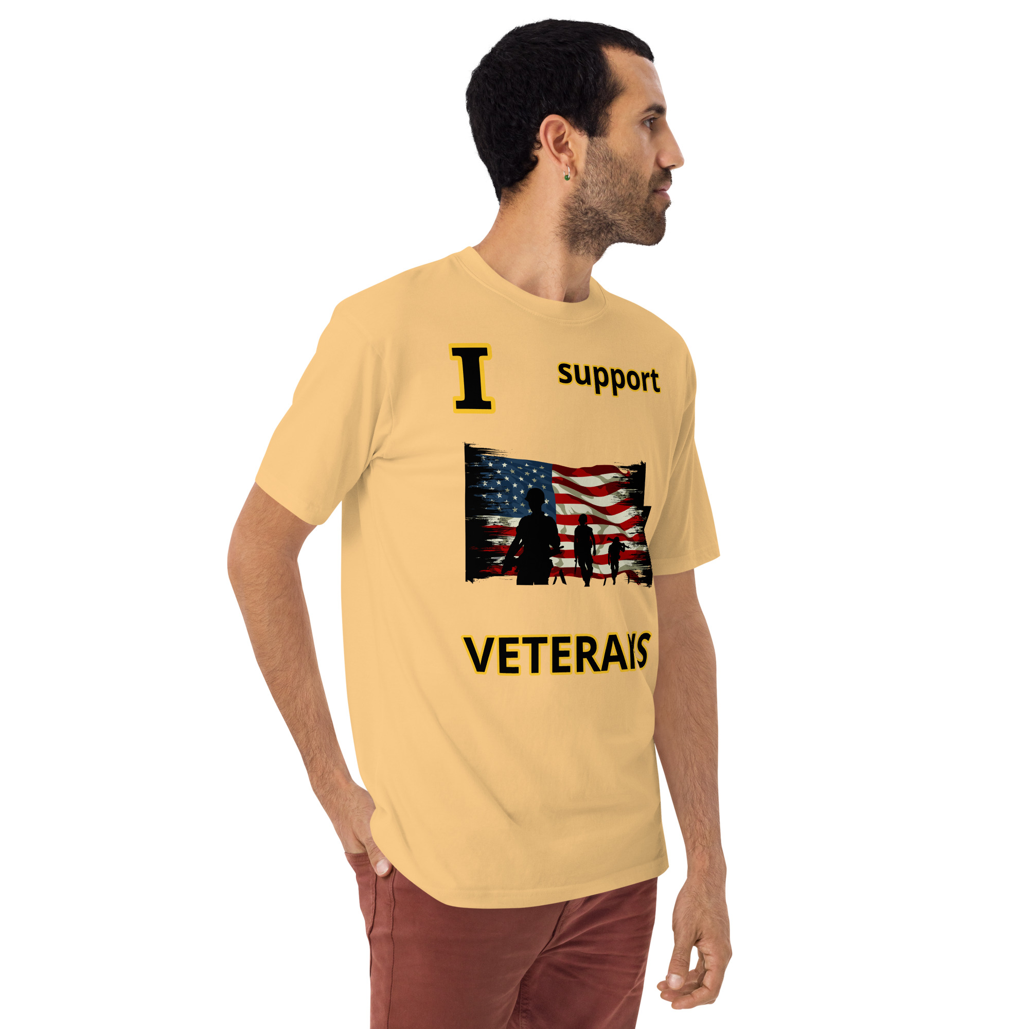 I support VETERANS TOO SIKS Tee - Image 19