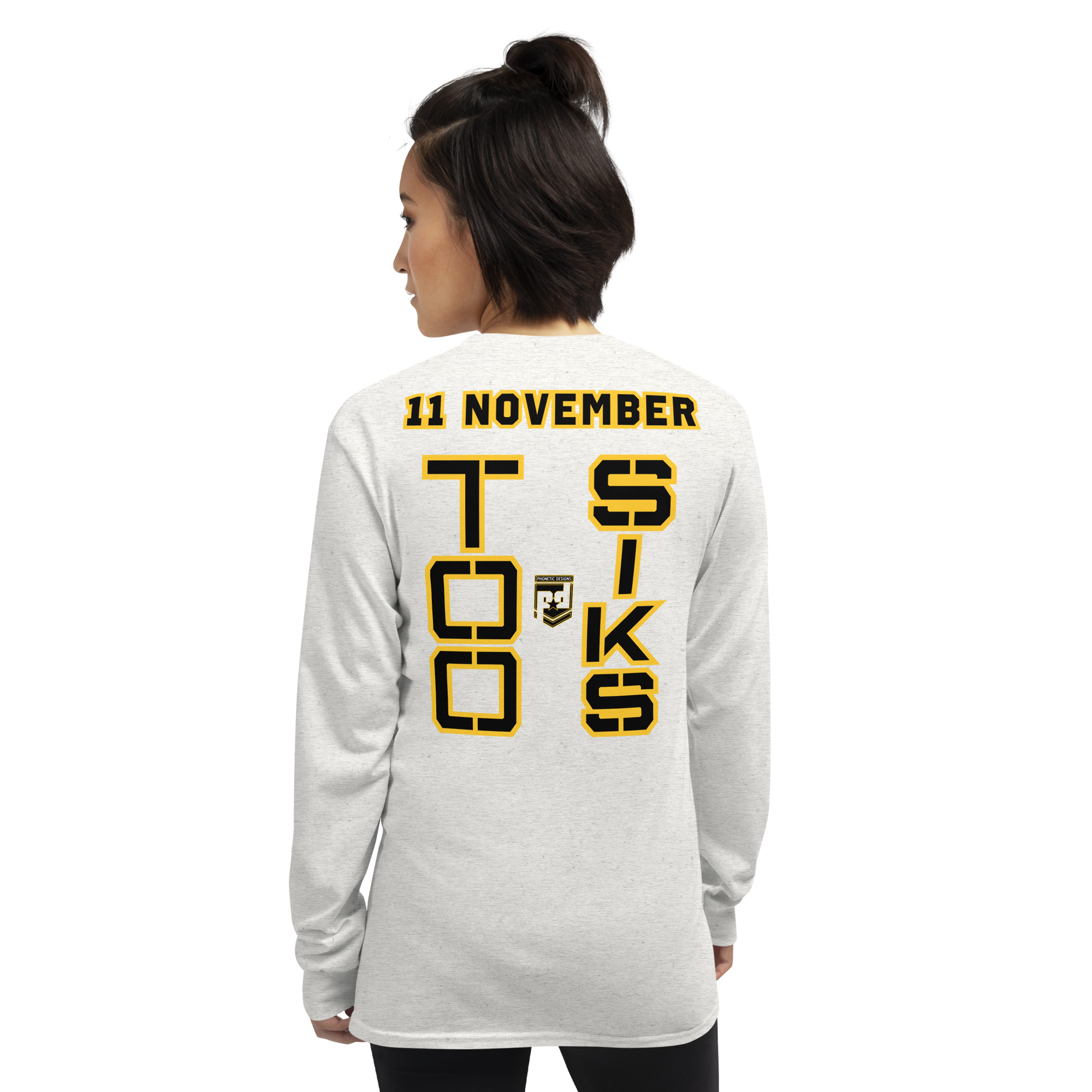 I support VETERANS TOO SIKS Long Sleeve Shirt - Image 73