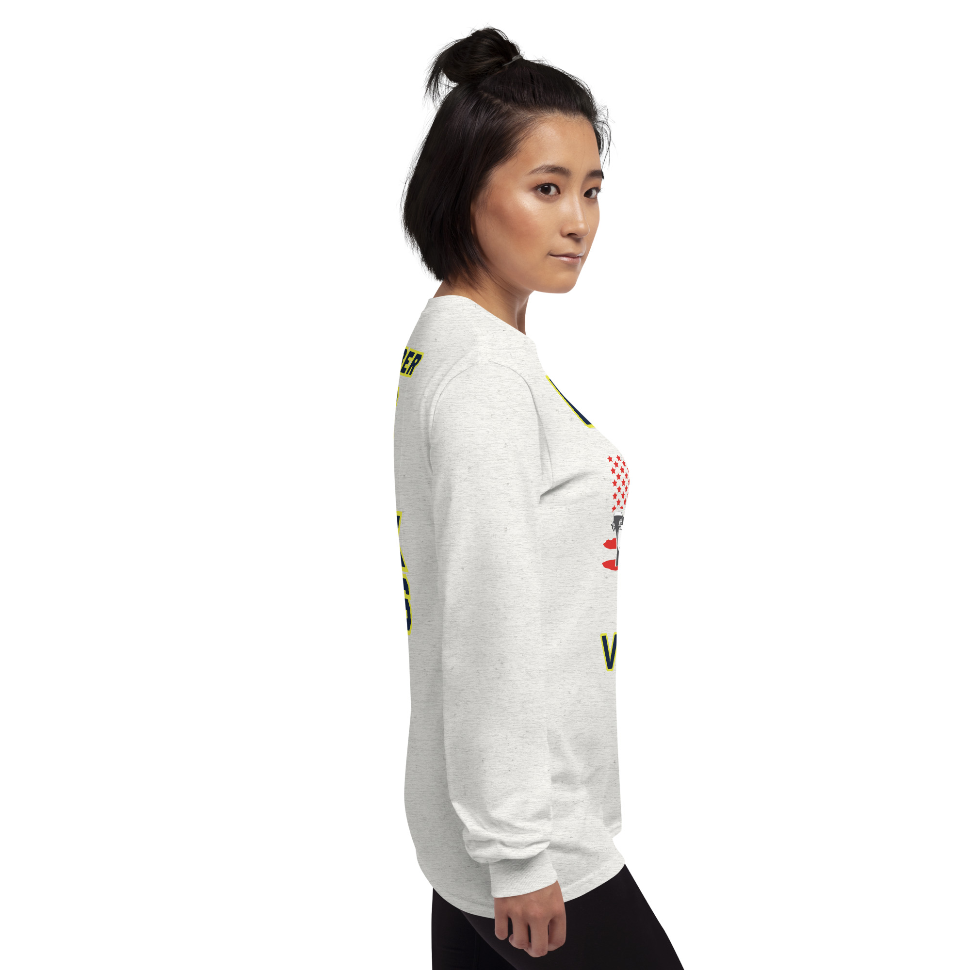 I SUPPORT VETERANS TOO SIKS Long Sleeve Shirt - Image 75