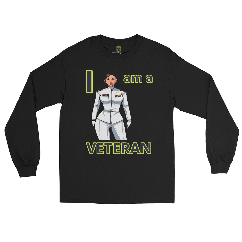 I AM A VETERAN TOO SIKS Long Sleeve Shirt