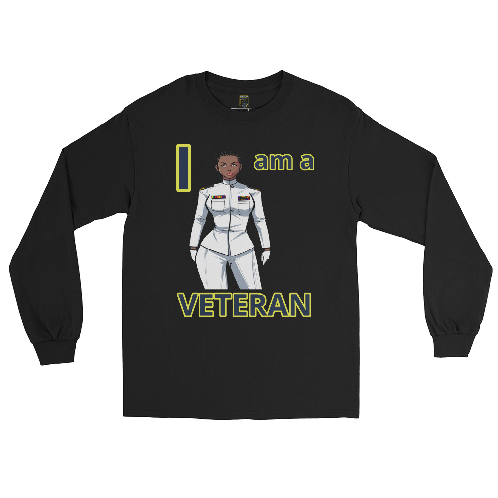 I AM A VETERAN TOO SIKS Long Sleeve Shirt