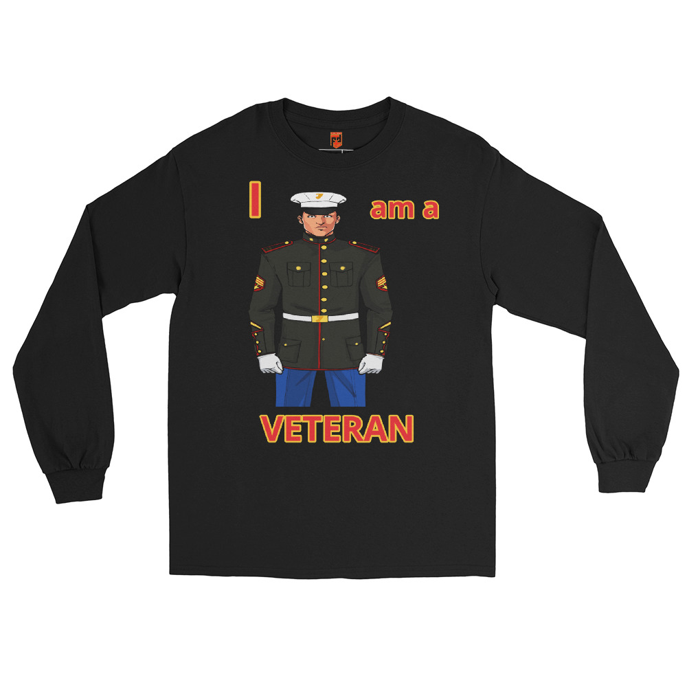 I AM A VETERAN TOO SIKS Long Sleeve Shirt
