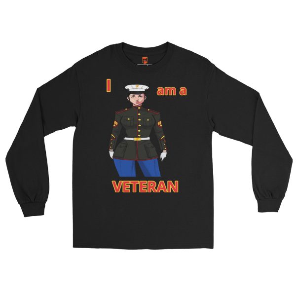 I AM A VETERAN TOO SIKS Long Sleeve Shirt
