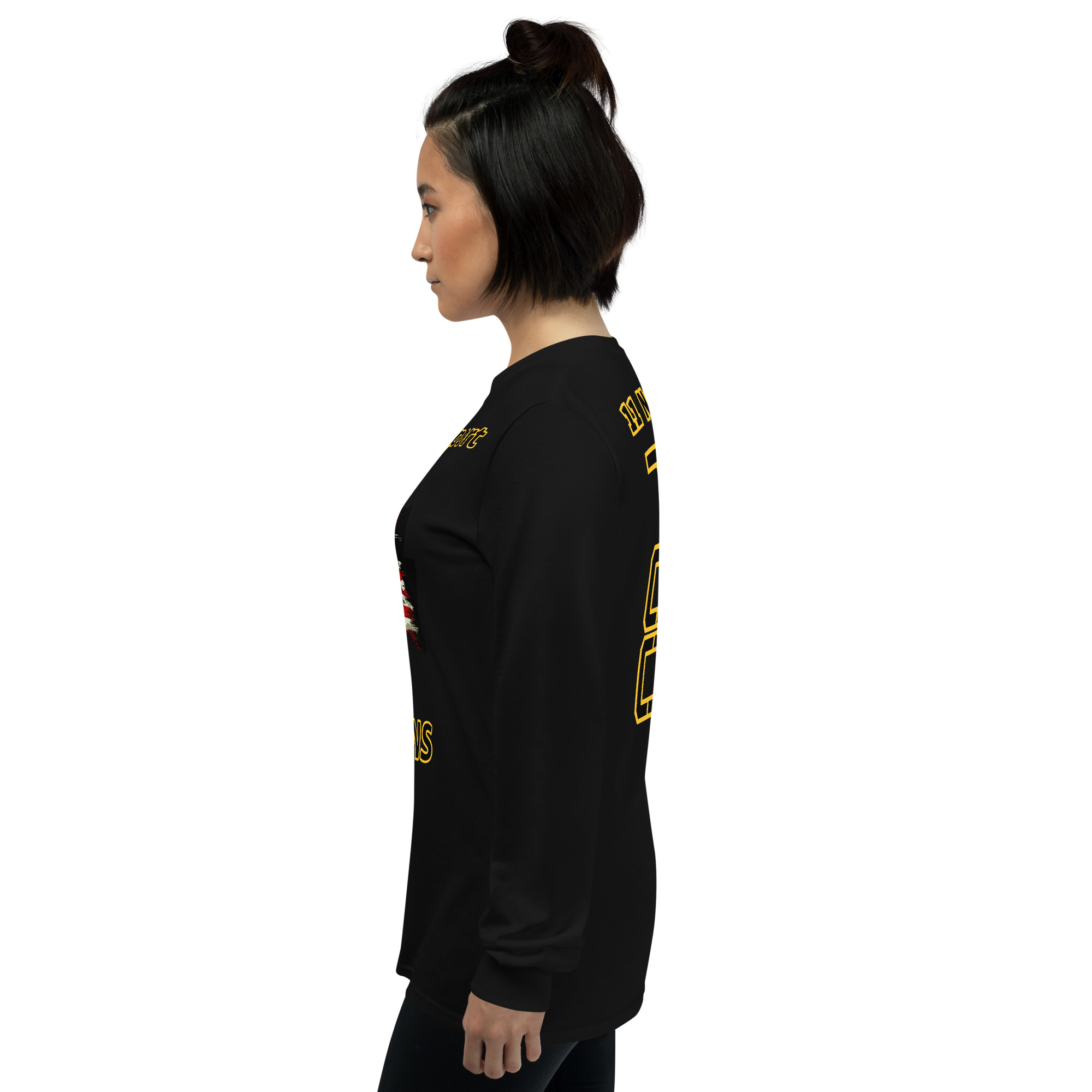 I support VETERANS TOO SIKS Long Sleeve Shirt - Image 5