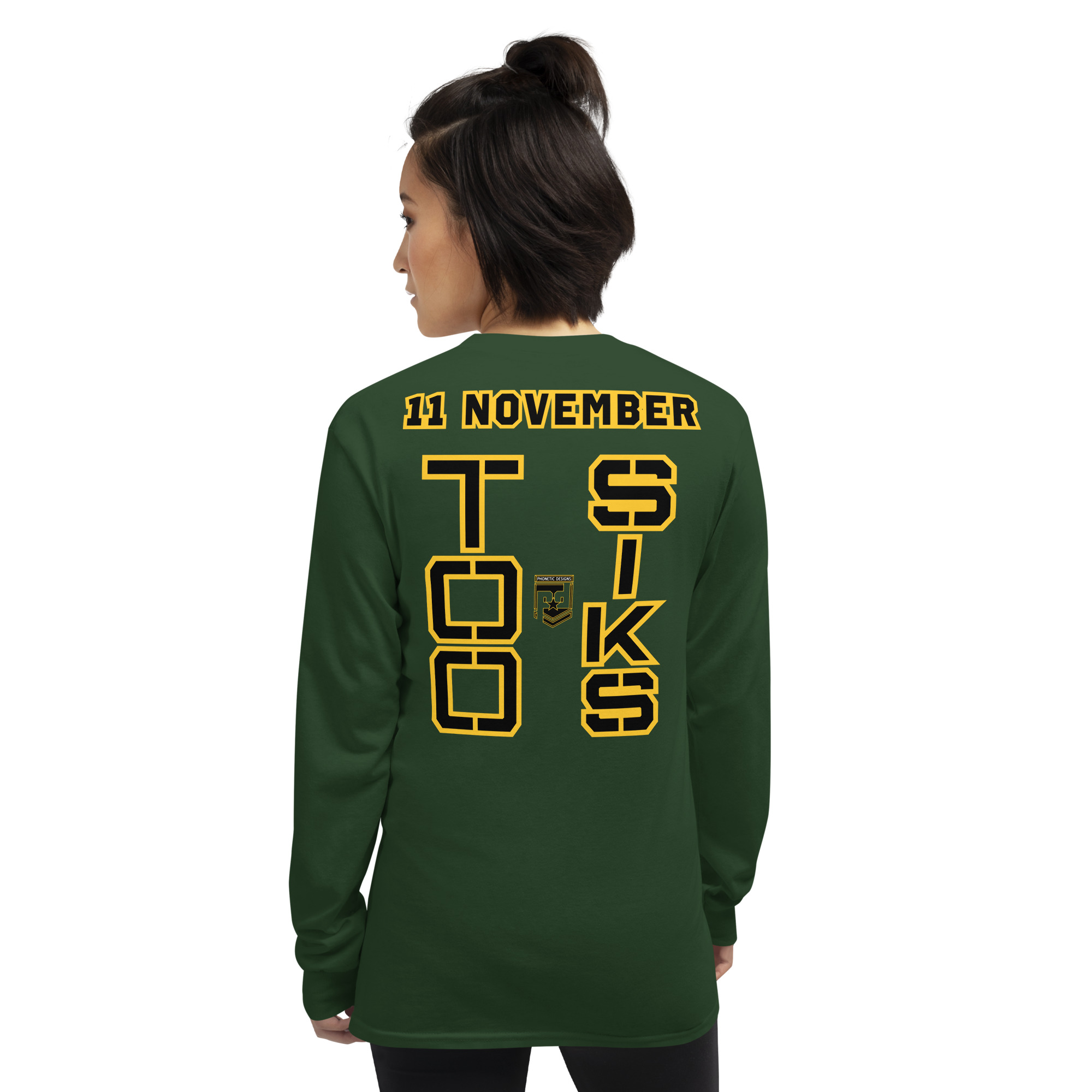 I support VETERANS TOO SIKS Long Sleeve Shirt - Image 19