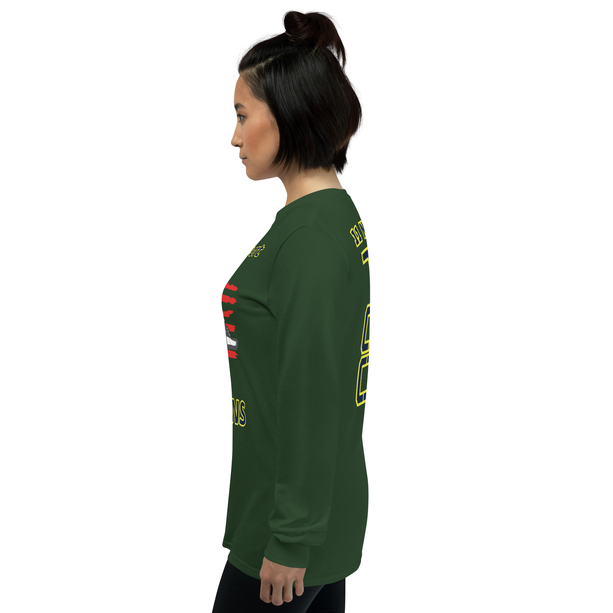 I SUPPORT VETERANS TOO SIKS Long Sleeve Shirt - Image 23