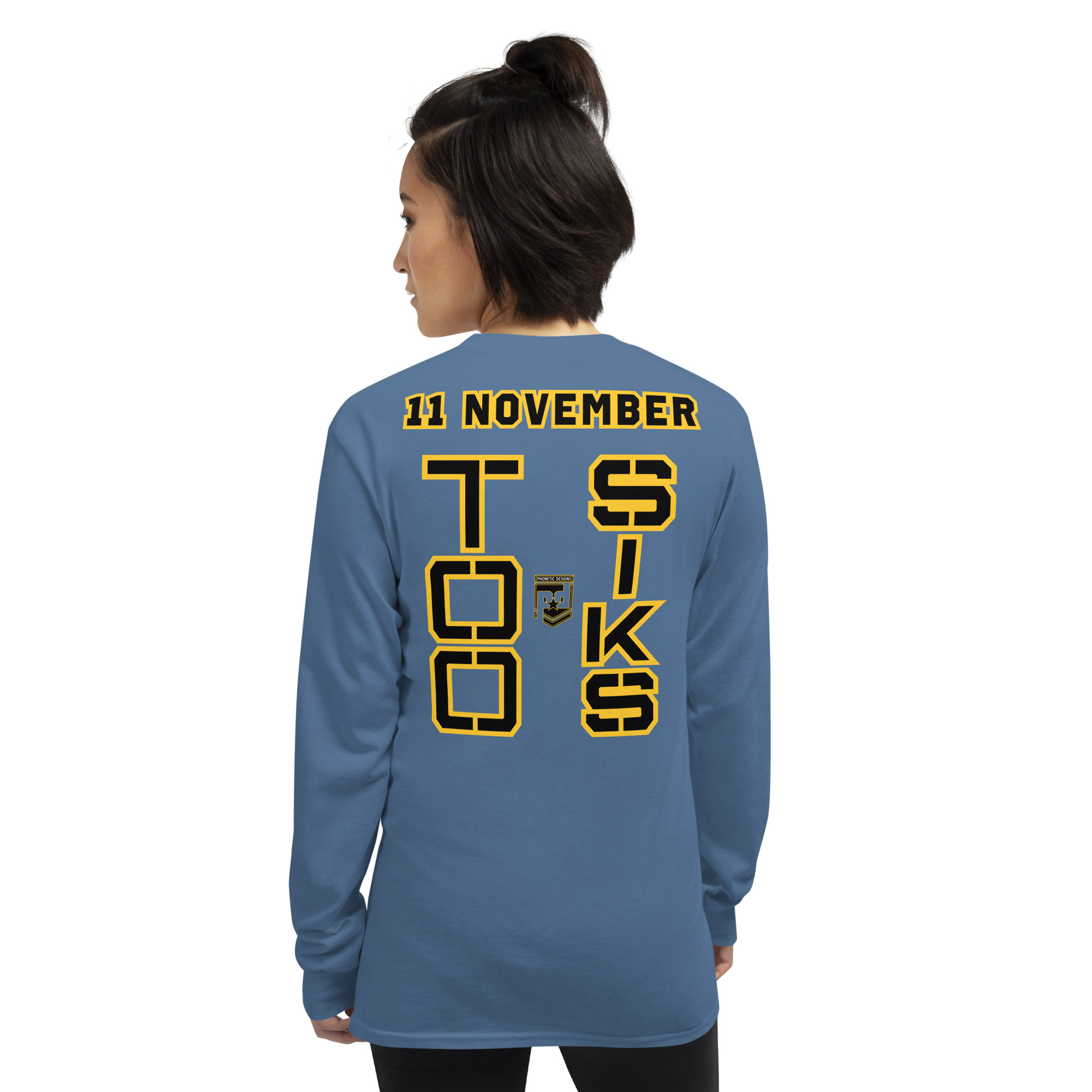 I support VETERANS TOO SIKS Long Sleeve Shirt - Image 43