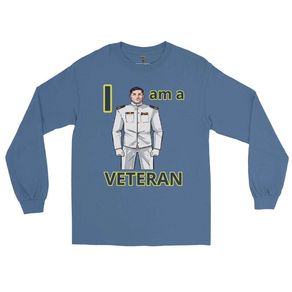 I AM A VETERAN TOO SIKS Long Sleeve Shirt - Image 15