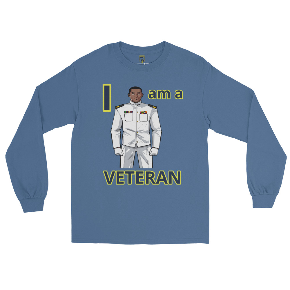 I AM A VETERAN TOO SIKS Long Sleeve Shirt - Image 15