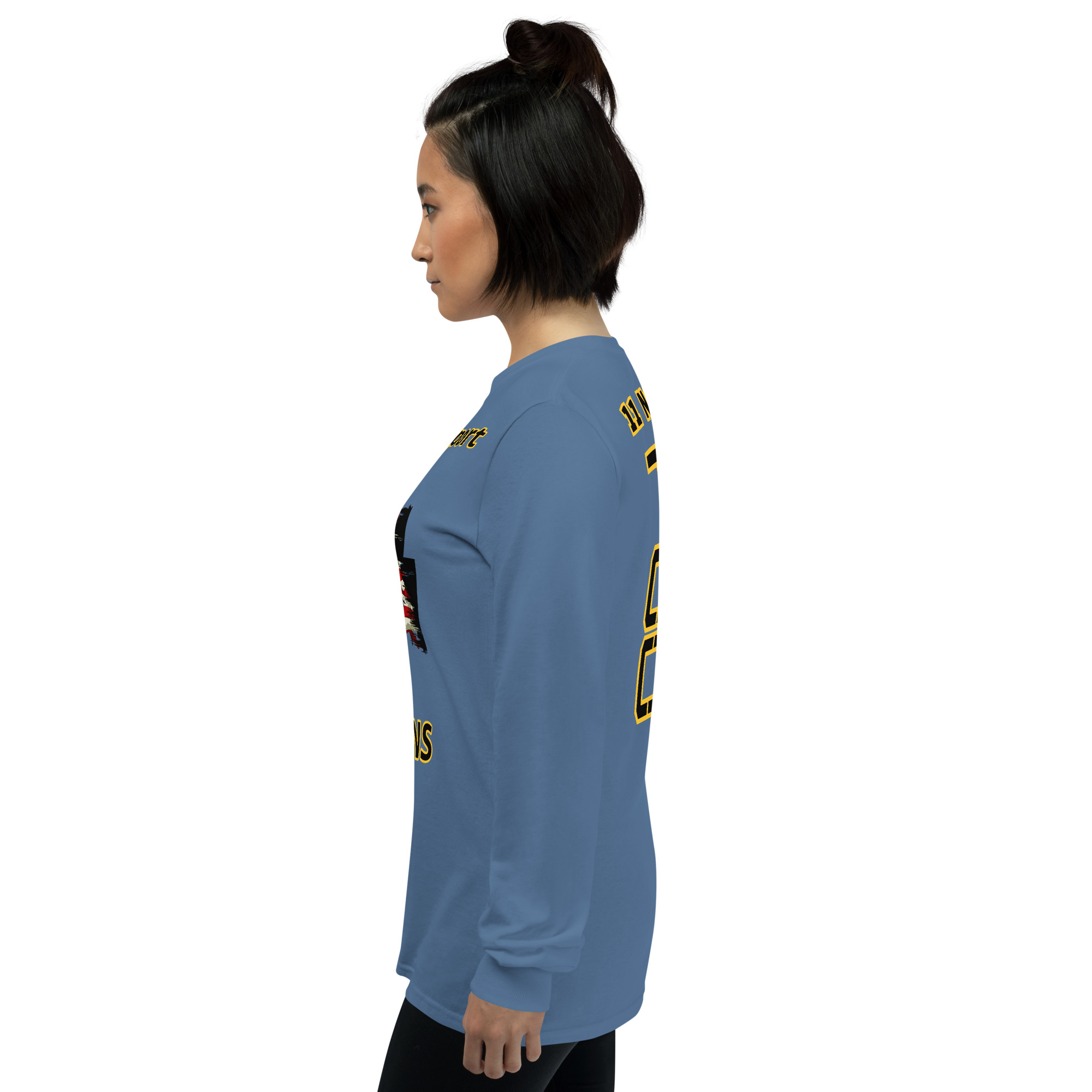 I support VETERANS TOO SIKS Long Sleeve Shirt - Image 47