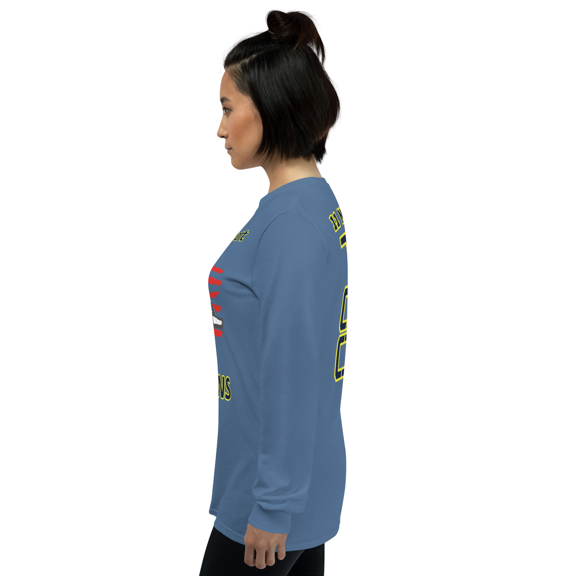 I SUPPORT VETERANS TOO SIKS Long Sleeve Shirt - Image 47
