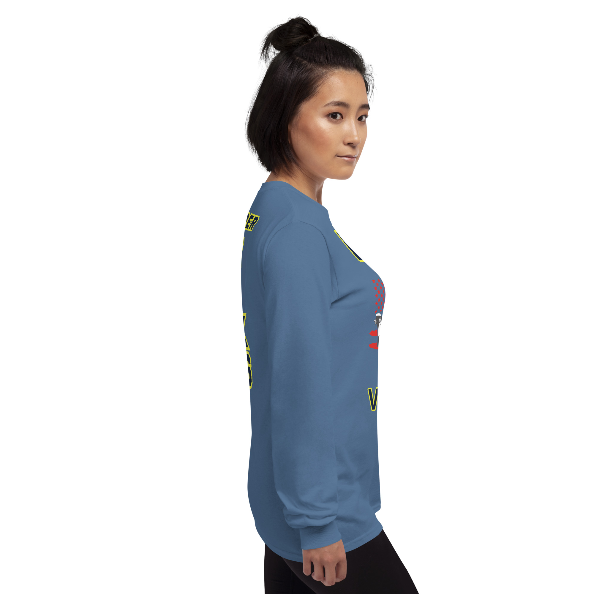 I SUPPORT VETERANS TOO SIKS Long Sleeve Shirt - Image 45