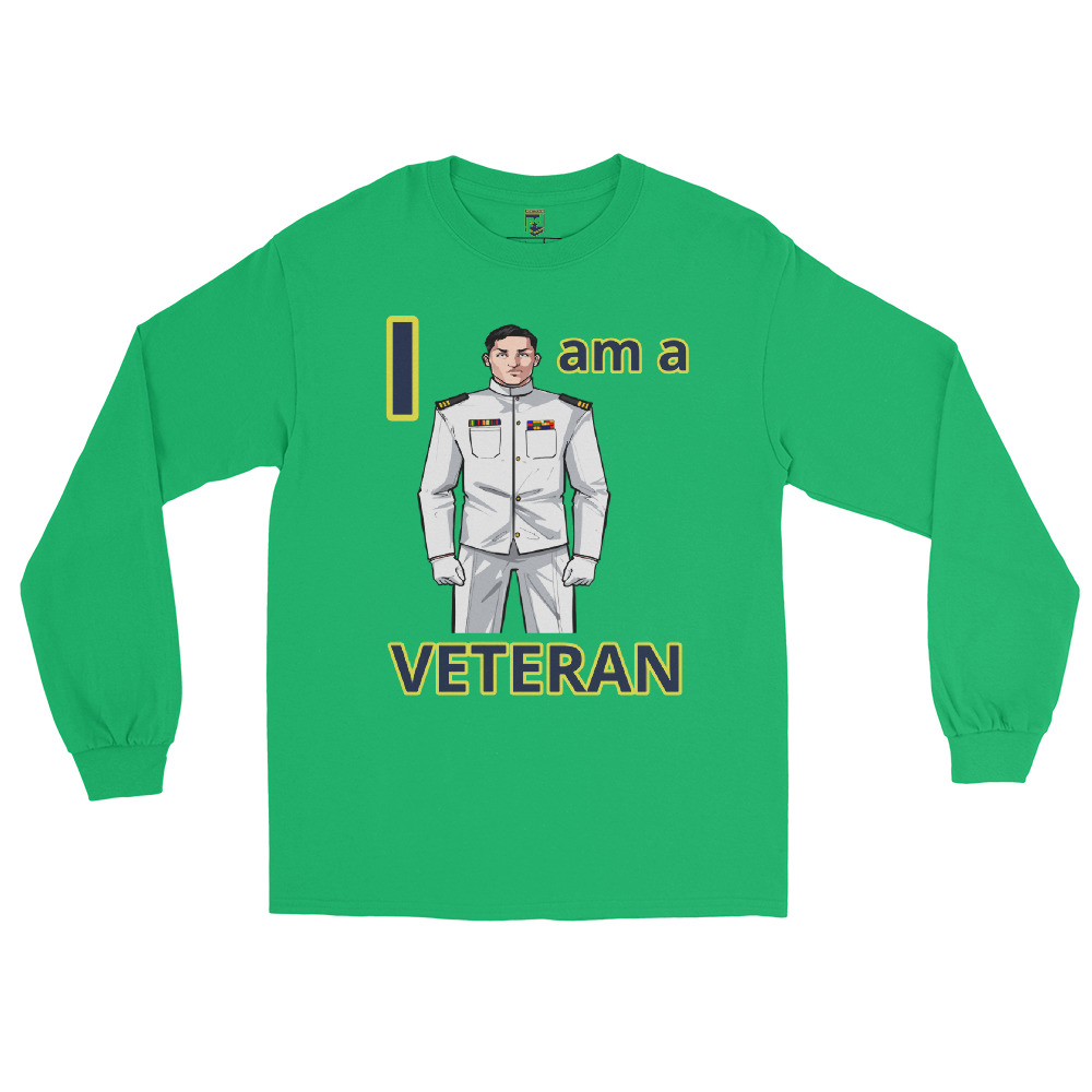 I AM A VETERAN TOO SIKS Long Sleeve Shirt - Image 17