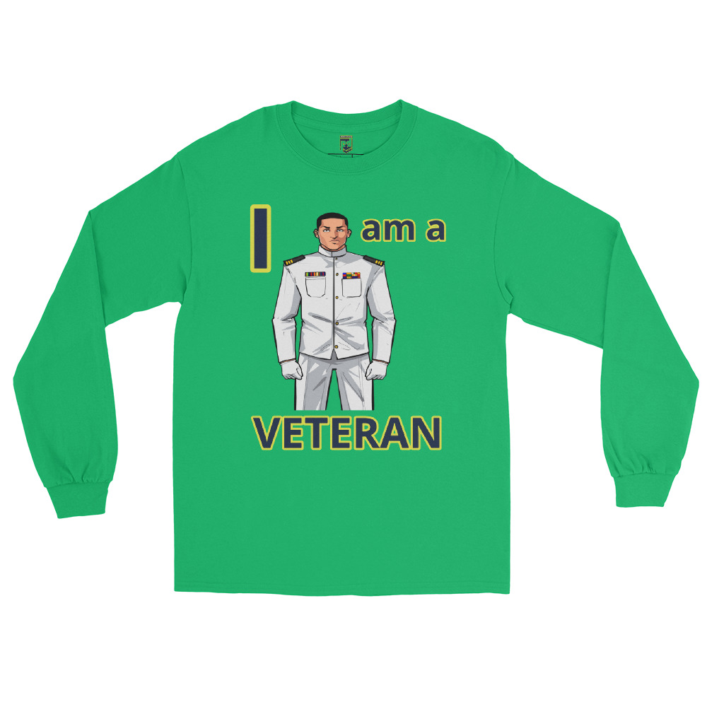 I AM A VETERAN TOO SIKS Long Sleeve Shirt - Image 17