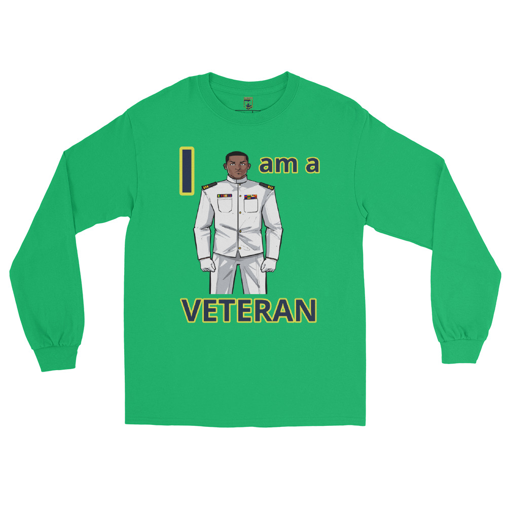 I AM A VETERAN TOO SIKS Long Sleeve Shirt - Image 17