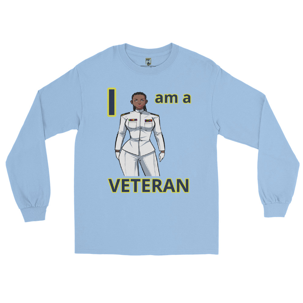 I AM A VETERAN TOO SIKS Long Sleeve Shirt - Image 21