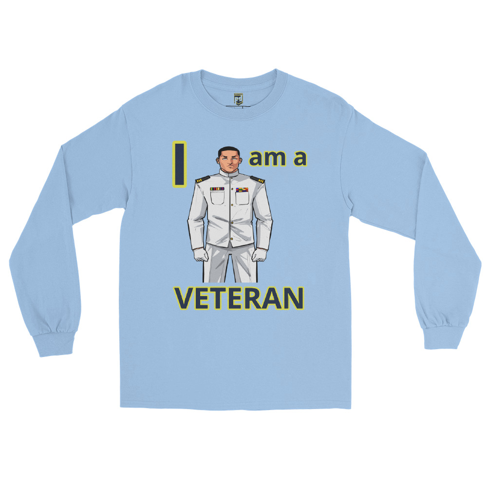 I AM A VETERAN TOO SIKS Long Sleeve Shirt - Image 21