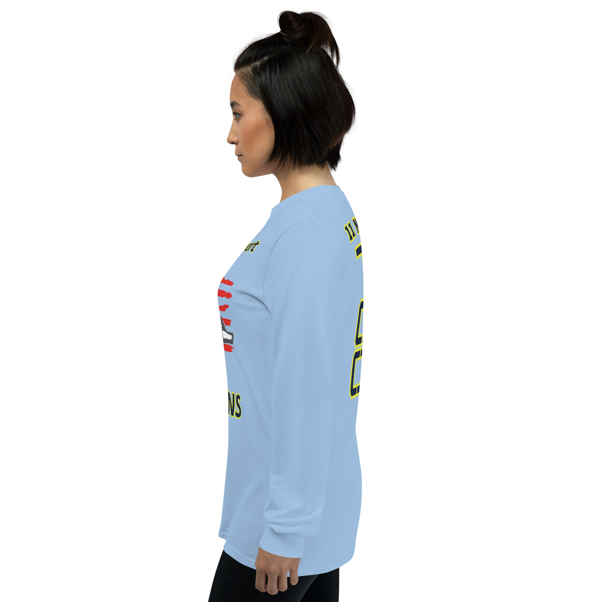 I SUPPORT VETERANS TOO SIKS Long Sleeve Shirt - Image 65