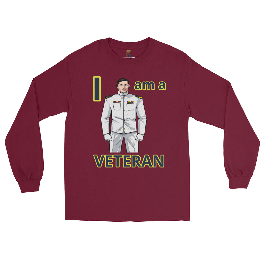 I AM A VETERAN TOO SIKS Long Sleeve Shirt - Image 5