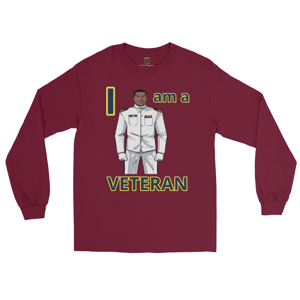 I AM A VETERAN TOO SIKS Long Sleeve Shirt - Image 5